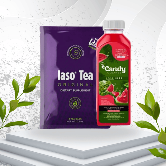 Brew tea for one week and 1 16oz Candy Cleanse